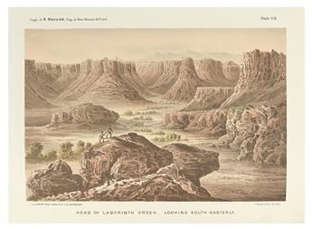 (UTAH.) Macomb, John N. Report of the Exploring Expedition from Santa Fé . . . to the Junction of the Grand and Green Rivers.